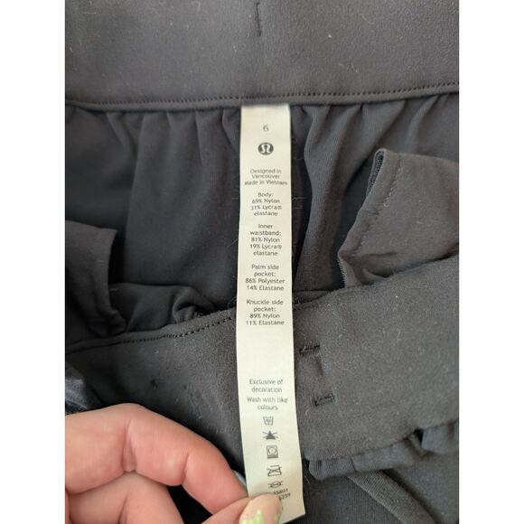 Lululemon Keep Moving Pant 7/8 Length Stretch High Rise Size 6 - Picture 10 of 14